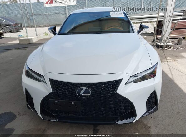 JTHBA1D24S5135638 2025 LEXUS IS 300 White Вид щитка приладів