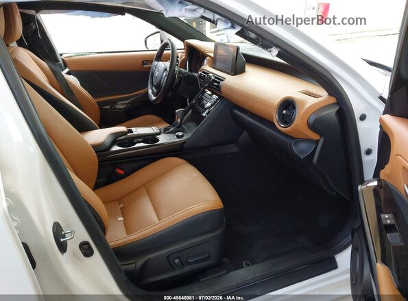 JTHBA1D24S5135638 2025 LEXUS IS 300 White Вид салону спереду