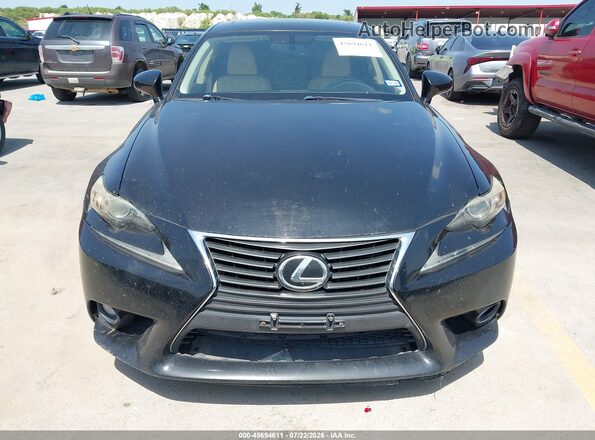 JTHBA1D25G5020747 2016 LEXUS IS 200T Black Вид щитка приладів