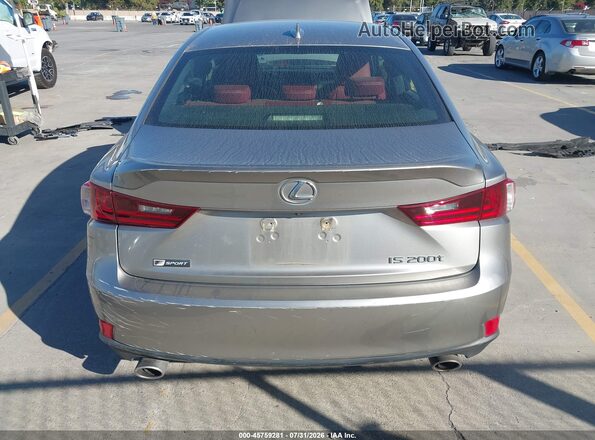 JTHBA1D25G5026225 2016 LEXUS IS 200T Gray 