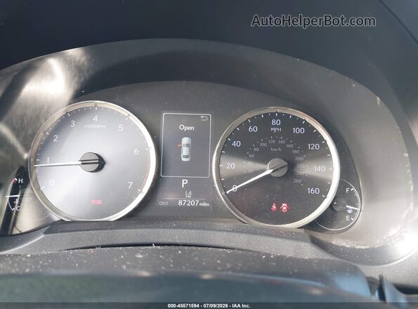 JTHBA1D25H5050865 2017 LEXUS IS 200T Black Вид задніх сидінь