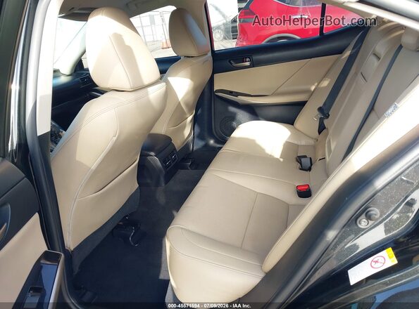 JTHBA1D25H5050865 2017 LEXUS IS 200T Black Вид наклейки з VIN-кодом
