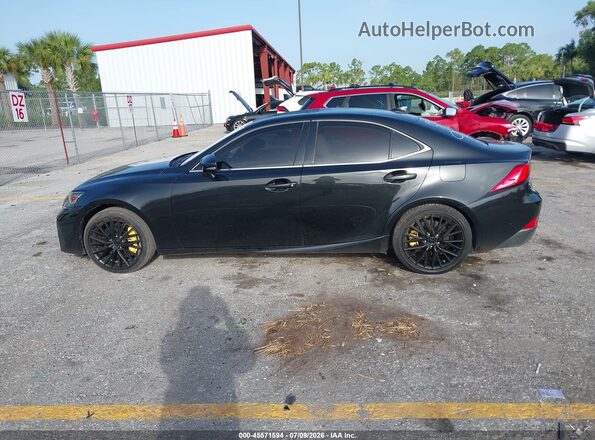 JTHBA1D25H5050865 2017 LEXUS IS 200T Black Панорамний вид салону 360°