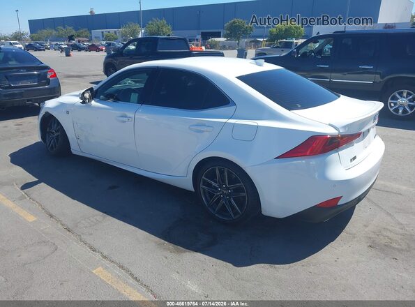 JTHBA1D25J5062018 2018 LEXUS IS 300 White Rear left