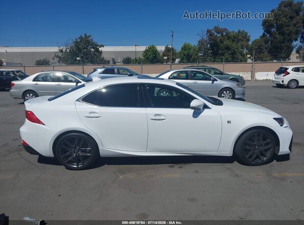 JTHBA1D25J5062018 2018 LEXUS IS 300 White Rear interior view