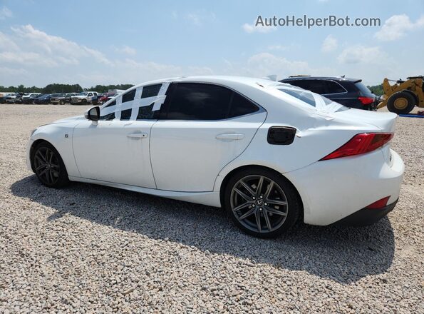JTHBA1D25J5074606 2018 LEXUS IS Белый Задняя левая четверть