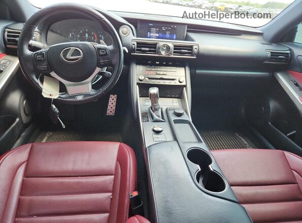 JTHBA1D25J5074606 2018 LEXUS IS Белый Вид панели приборов