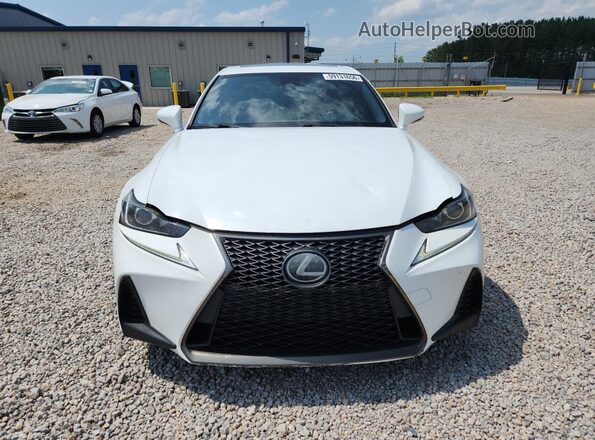JTHBA1D25J5074606 2018 LEXUS IS Белый Вид спереди
