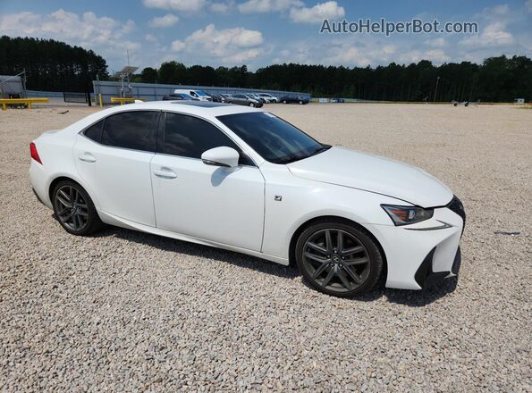 JTHBA1D25J5074606 2018 LEXUS IS Белый Передняя правая четверть