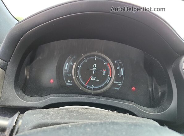 JTHBA1D25J5074606 2018 LEXUS IS Белый Вид щитка приборов