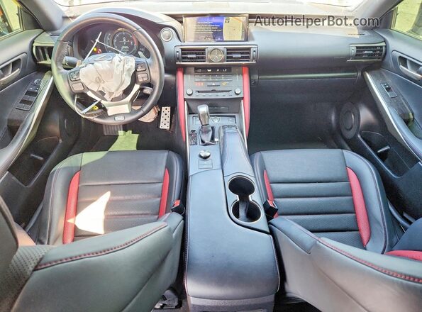 JTHBA1D25K5093934 2019 LEXUS IS Black Vista del salpicadero