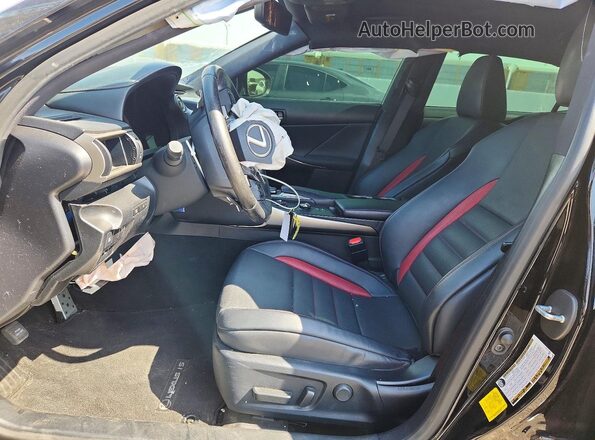 JTHBA1D25K5093934 2019 LEXUS IS Black Vista interior delantera