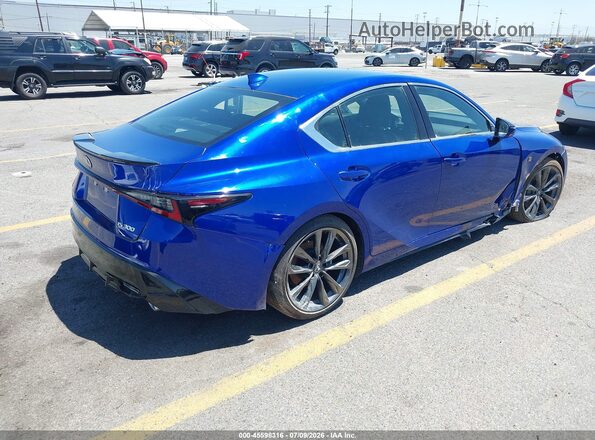JTHBA1D25S5135731 2025 LEXUS IS 300 Blue Trasero derecho