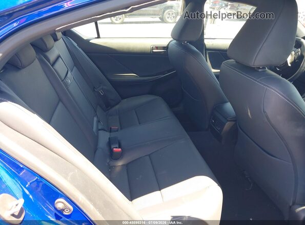 JTHBA1D25S5135731 2025 LEXUS IS 300 Blue Vista de la etiqueta del VIN