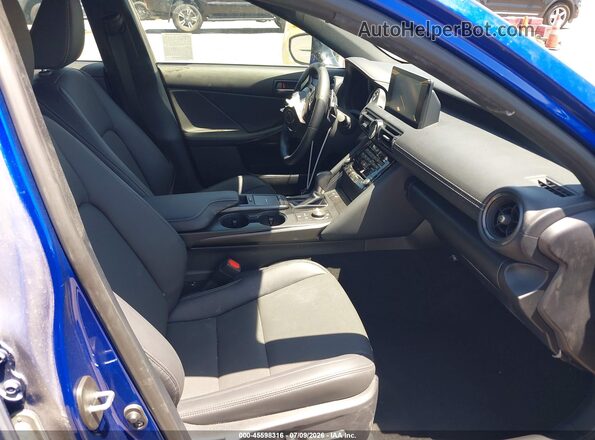 JTHBA1D25S5135731 2025 LEXUS IS 300 Blue Vista interior delantera