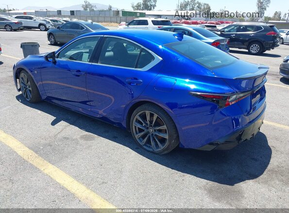 JTHBA1D25S5135731 2025 LEXUS IS 300 Blue Trasero izquierdo