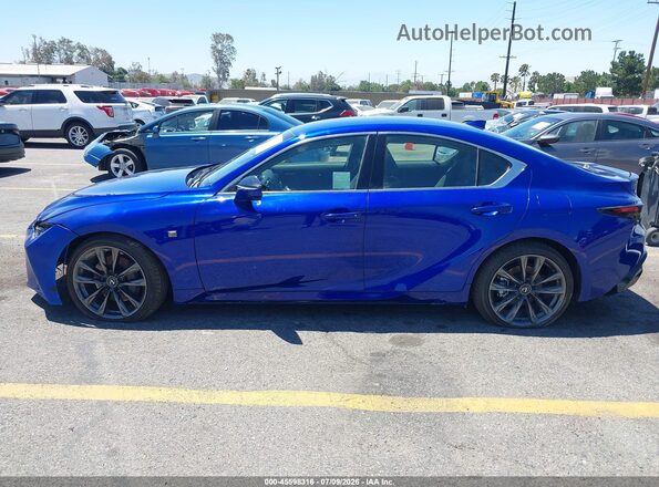JTHBA1D25S5135731 2025 LEXUS IS 300 Blue Vista interior de 360 grados