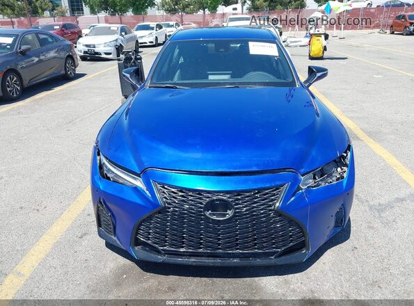 JTHBA1D25S5135731 2025 LEXUS IS 300 Blue Vista del cuadro de instrumentos