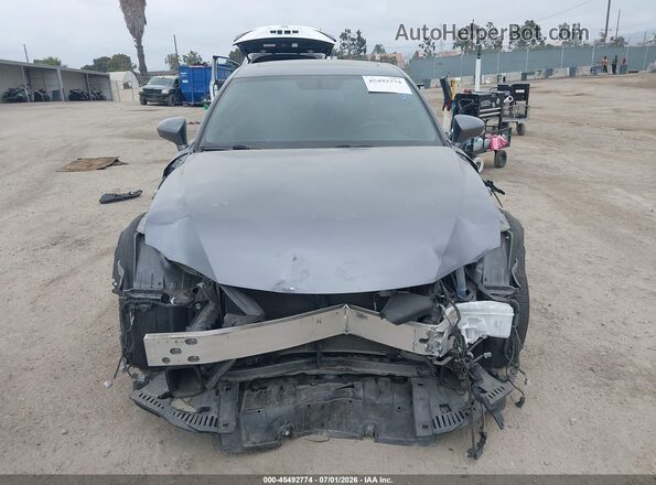 JTHBA1D26G5004170 2016 LEXUS IS 200T Серый Вид задней части салона