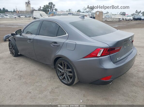 JTHBA1D26G5004170 2016 LEXUS IS 200T Серый Задняя левая четверть