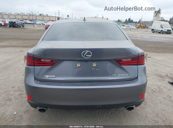 JTHBA1D26G5004170 2016 LEXUS IS 200T Серый 