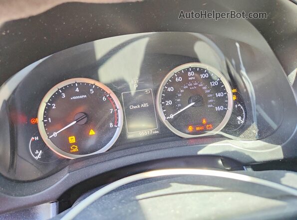 JTHBA1D26G5009188 2016 LEXUS IS Gray Vista del cuadro de instrumentos