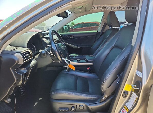 JTHBA1D26G5009188 2016 LEXUS IS Gray Vista interior delantera