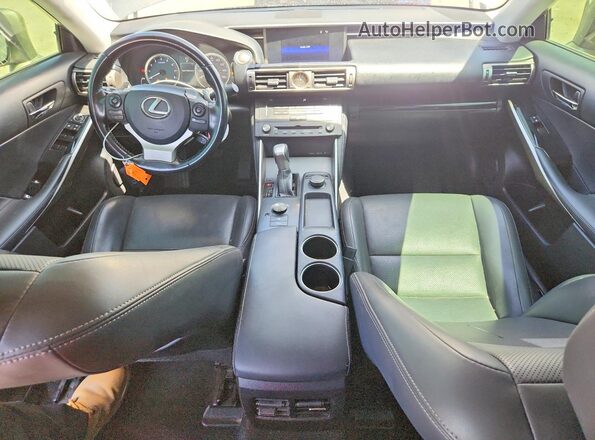 JTHBA1D26G5009188 2016 LEXUS IS Gray Vista del salpicadero