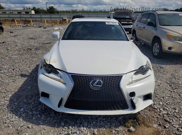 JTHBA1D26G5010275 2016 LEXUS IS White Դիմացի տեսք
