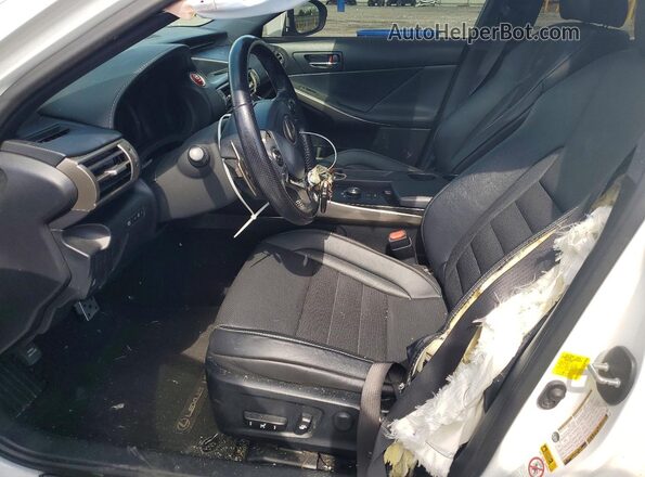 JTHBA1D26G5010275 2016 LEXUS IS White Սալոնի դիմացի տեսք