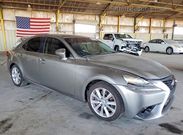 JTHBA1D26G5035130 2016 LEXUS IS Gray Delantero derecho