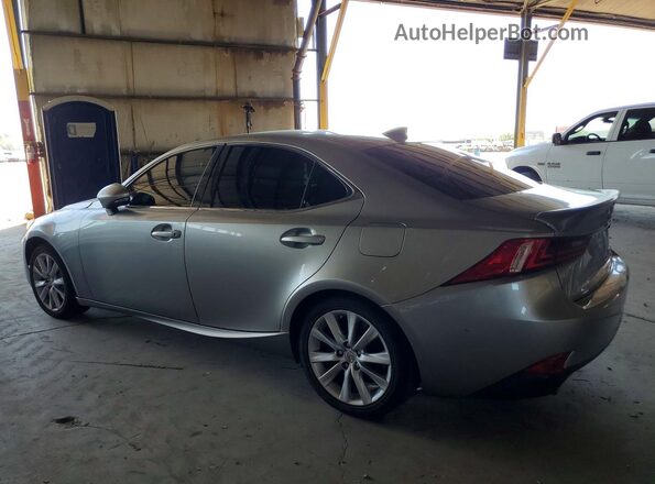 JTHBA1D26G5035130 2016 LEXUS IS Gray Trasero izquierdo