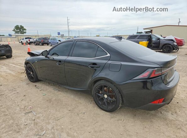 JTHBA1D26H5045402 2017 LEXUS IS Black Tył lewy