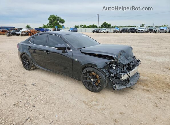 JTHBA1D26H5045402 2017 LEXUS IS Black Przód prawy