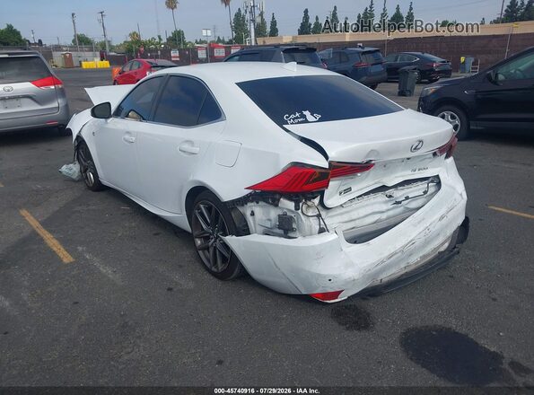 JTHBA1D26J5067308 2018 LEXUS IS 300 Белый Задняя левая четверть