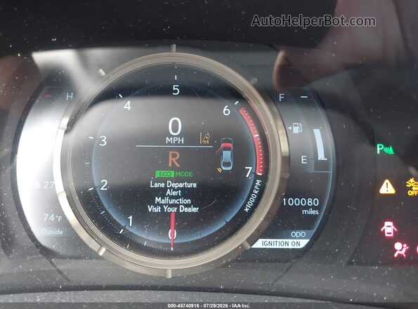 JTHBA1D26J5067308 2018 LEXUS IS 300 Белый Вид задних сидений