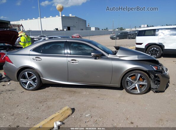 JTHBA1D26J5068930 2018 LEXUS IS 300 Silver უკანა სალონის ხედი