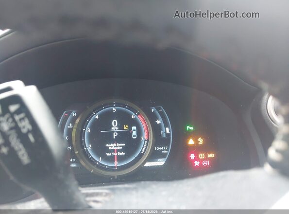 JTHBA1D26K5097412 2019 LEXUS IS 300 White Հետևի նստատեղերի տեսք