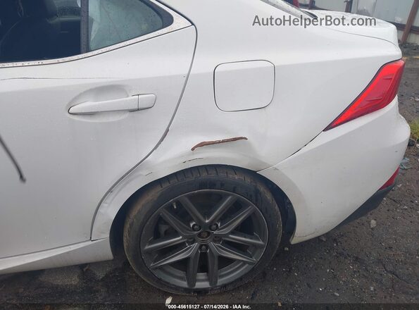 JTHBA1D26K5097412 2019 LEXUS IS 300 White Դիմացի տեսք