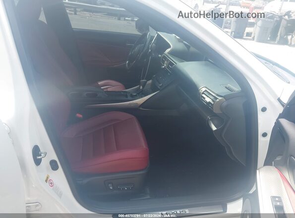 JTHBA1D27G5010558 2016 LEXUS IS 200T White Սալոնի դիմացի տեսք
