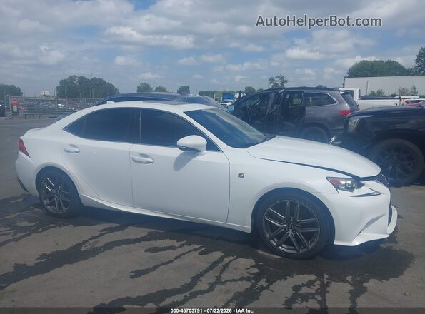 JTHBA1D27G5010558 2016 LEXUS IS 200T White Սալոնի հետևի տեսք
