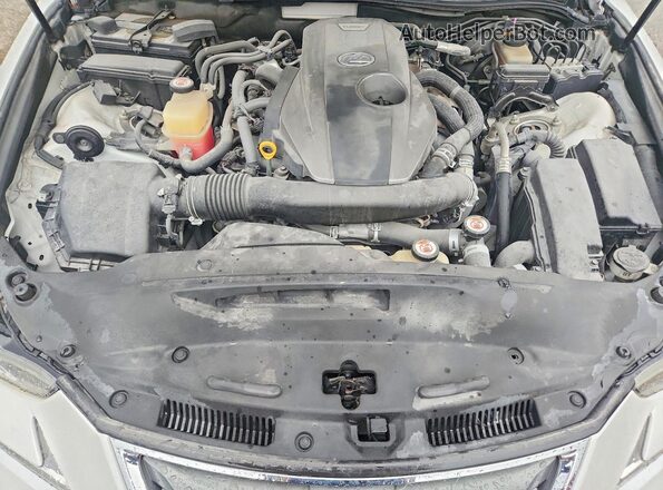 JTHBA1D27H5048745 2017 LEXUS IS Белый Вид задней части салона