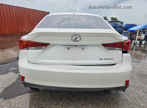 JTHBA1D27H5048745 2017 LEXUS IS Белый Вид сзади