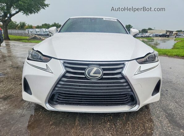 JTHBA1D27H5048745 2017 LEXUS IS Белый Вид спереди