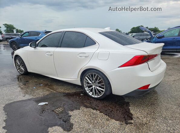JTHBA1D27H5048745 2017 LEXUS IS Белый Задняя левая четверть
