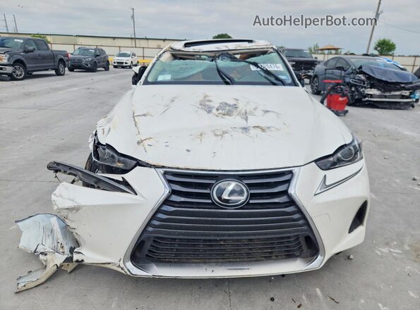 JTHBA1D27J5075210 2018 LEXUS IS White Դիմացի տեսք