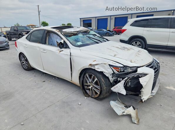 JTHBA1D27J5075210 2018 LEXUS IS White Առջևի աջ