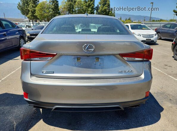 JTHBA1D27J5075403 2018 LEXUS IS Charcoal უკანა ხედი