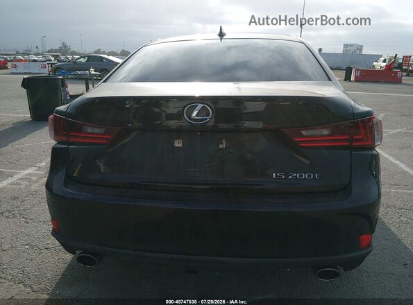JTHBA1D28G5003652 2016 LEXUS IS 200T Black 
