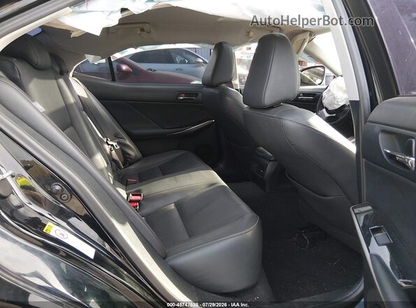 JTHBA1D28G5003652 2016 LEXUS IS 200T Black VIN sticker view